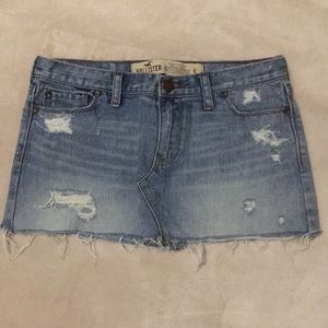 Hollister Denim Jean Skirt Size 5